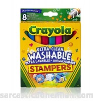 Crayola 8-Ultra Clean Marker Stampers B00TWLZDQO
